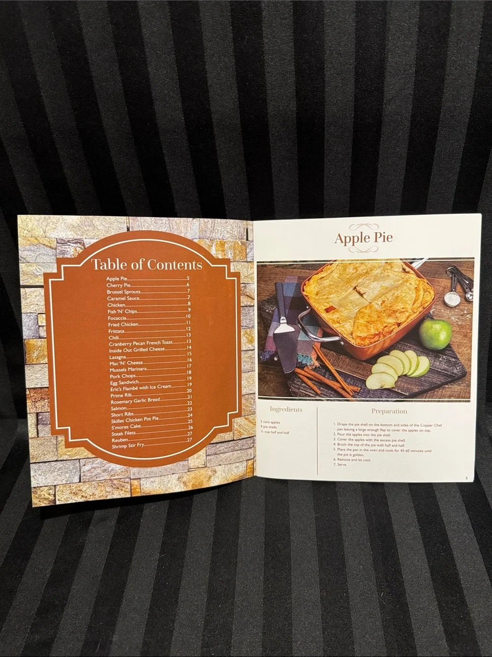 Copper Chef cookbook eric